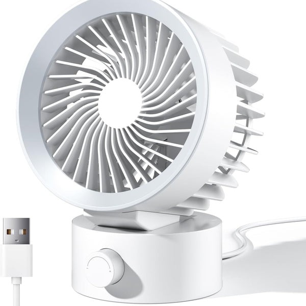 Desk Fan USB Quiet Mini