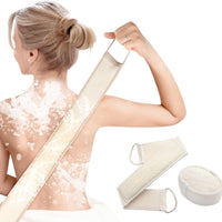 Natural Loofa Back Scrubber 30-Inch
