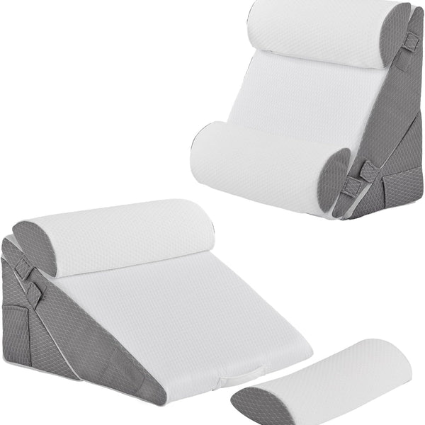 Adjustable Bed Wedge Pillow 12-Inch
