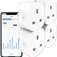 Smart Plug Mini 4-Pack with Energy Monitor