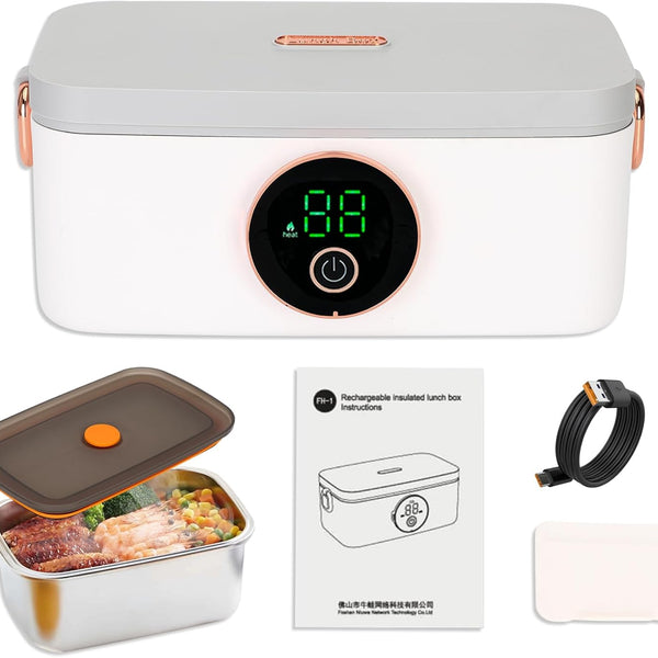 Electric Lunch Box Self-Heating 24oz