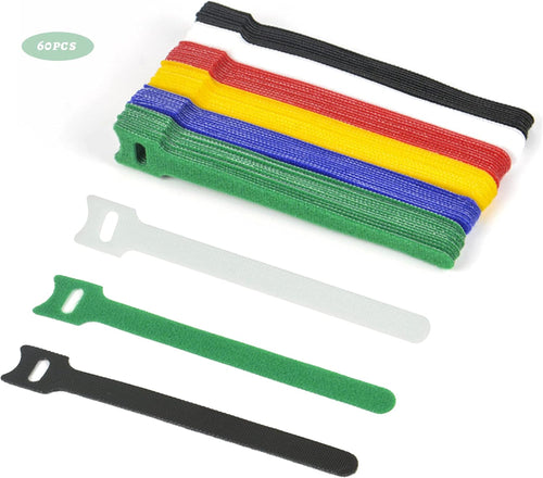 Cord Organizer Velcro Cable Ties 50pk