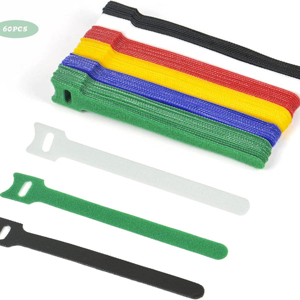 Cord Organizer Velcro Cable Ties 50pk