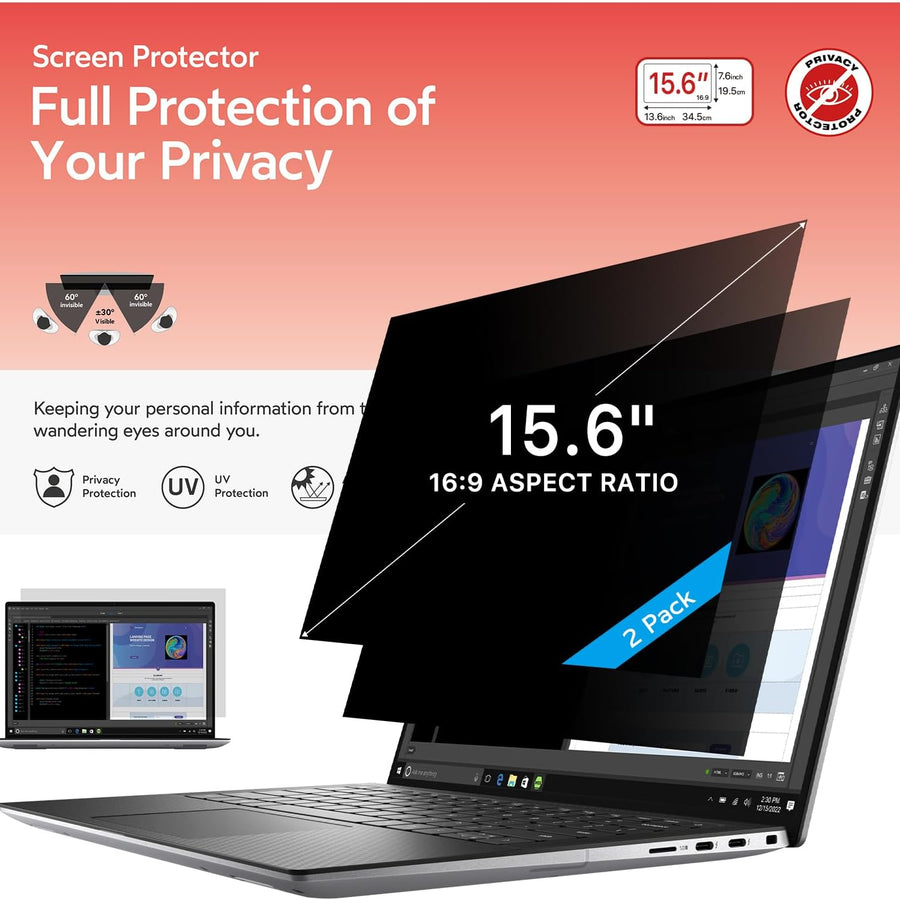 Laptop Privacy Screen 15.6-Inch