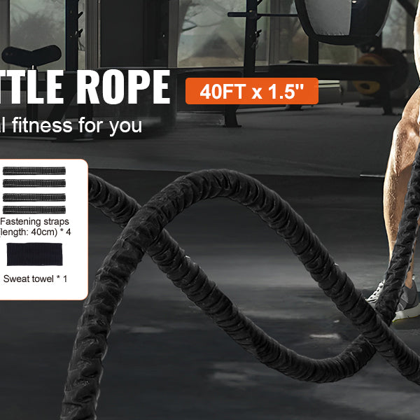 Battle Rope 40ft Heavy Training