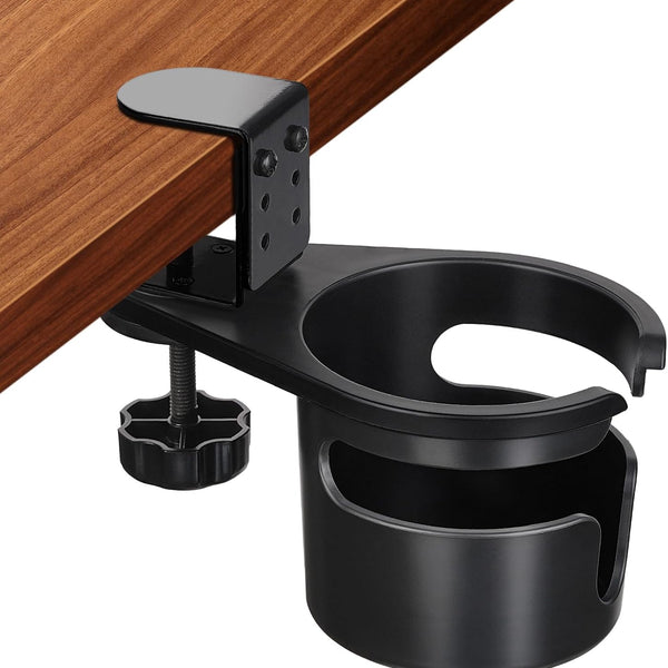 Desk Mounted Cup Holder Clip-On