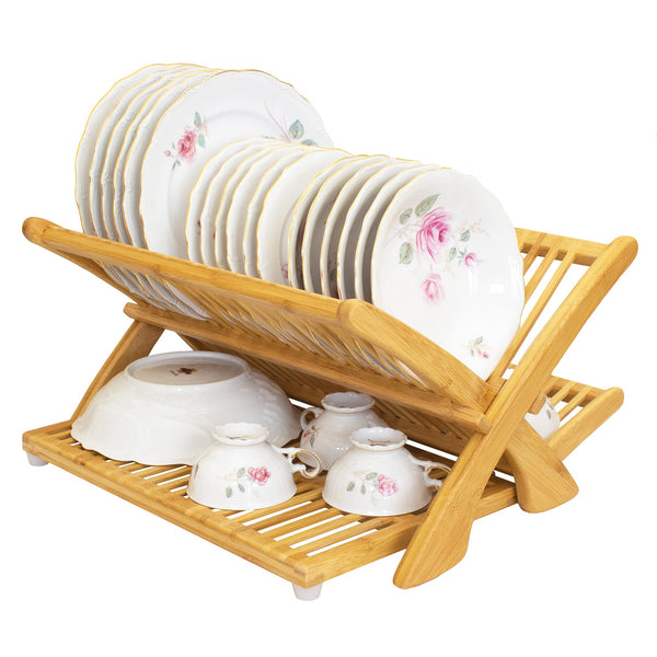 Bamboo Dish Drying Rack