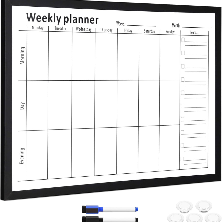 Magnetic Weekly Planner Whiteboard